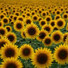 sunflowers in the garden