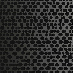 A sleek and seamless black point-dot texture featuring a meticulously arranged grid of circular dots. The pattern balances clean precision with a subtle retro touch, ensuring a smooth, uninterrupted