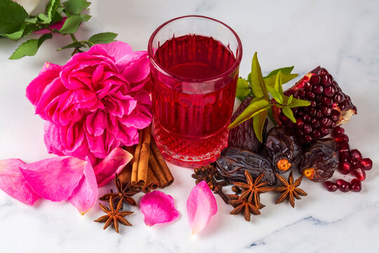 Turkish traditional Ottoman Ramadan sherbet