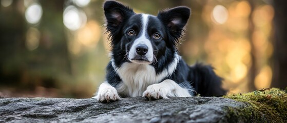Professional Border Collie Dog Photo for Canine Lovers and Pet Enthusiasts