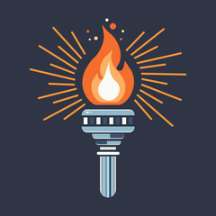 Vector fire flame illustration
