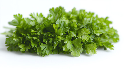 Obraz premium Fresh, vibrant bunch of parsley