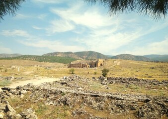 Extensive Ruins of the Ancient City of Hierapolis, Turkey