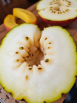 Frutos coquinho tipo licuri ou ouricuri