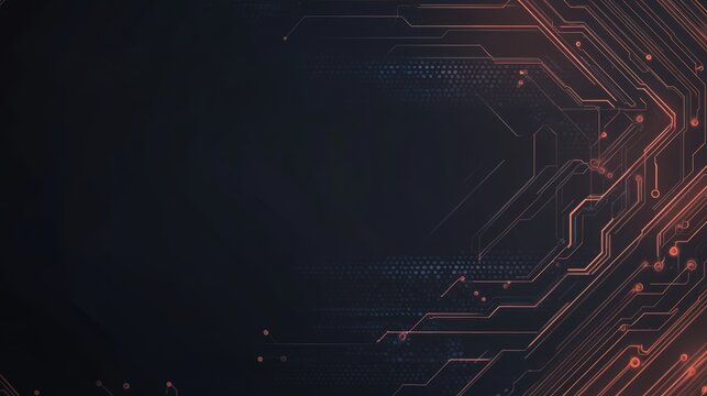 High tech background template design.