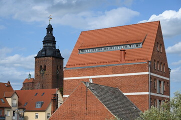 Kirche und Speicher in Havelberg