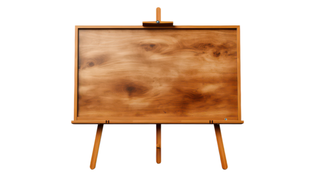 Drawing Board Isolated on Transparent Background, PNG