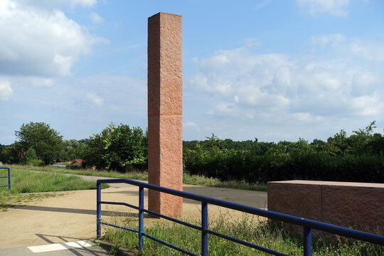 Stele bei Offenbach-Rumpenheim