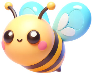 Obraz premium funny bee cartoon