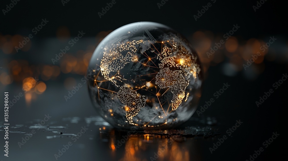 Poster the usa has a global encrypted cybersecurity network that incorporates data cyber security, cloud co