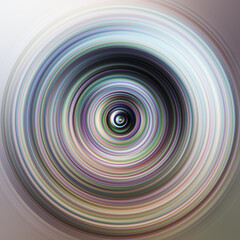 Colorful radial motion effect. Abstract rounded background.