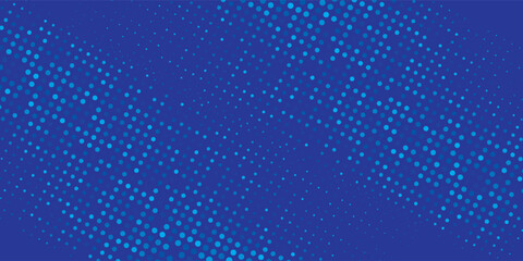 Blue Tech Finance Fintech Background Abstract Pixel Pattern. Abstract Business Tech Science Vector Backdrop.