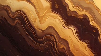 Warm and rich abstract background with deep brown and gold gradients. perfect for adding a sophisticated, grainy, and luxurious touch to any design. Shadowed - Alley. Illustration