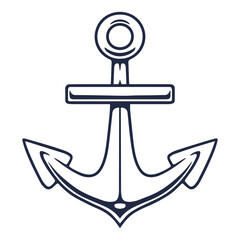 A detailed anchor design displayed prominently