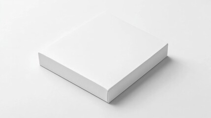 Fototapeta premium Blank white square box (1)
