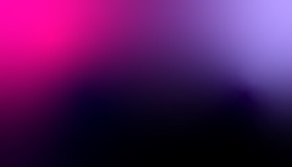 Vibrant pink and purple abstract gradient background with smooth dark transitions