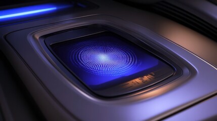 Close-Up of Advanced Scanning Device in Research Lab