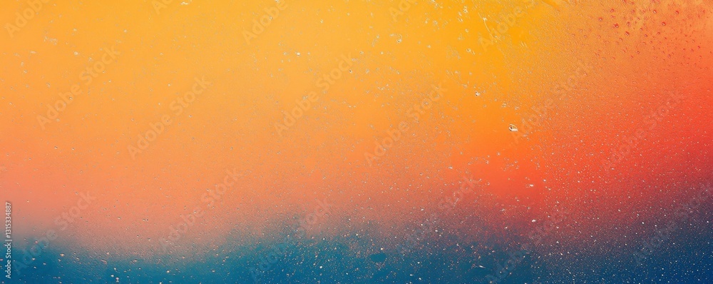 Aufkleber retro gradient background with grain texture