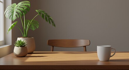 office desk home background