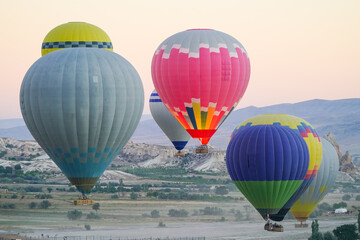 Hot Air Balloons in Cappadocia, Nevsehir, Turkiye