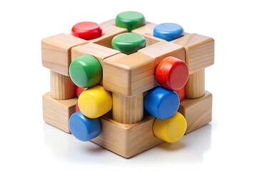 colorful wooden blocks