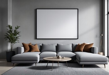 living room with sofa