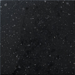 Fototapeta premium Black Granite Stone Surface with Subtle Sparkles