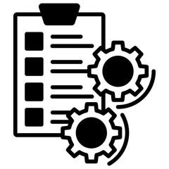 Obraz premium Project Management Icon