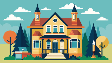 On Spruce Street you can find an old Victorian home that has been converted into a community center for the local neighborhood. Inside the creative writing group meets weekly where. Vector
