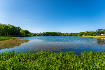 Satow Lake Scenery, Western Pomerania, Germany