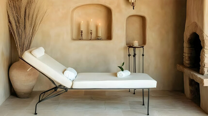 Serene Spa Relaxation Lounge