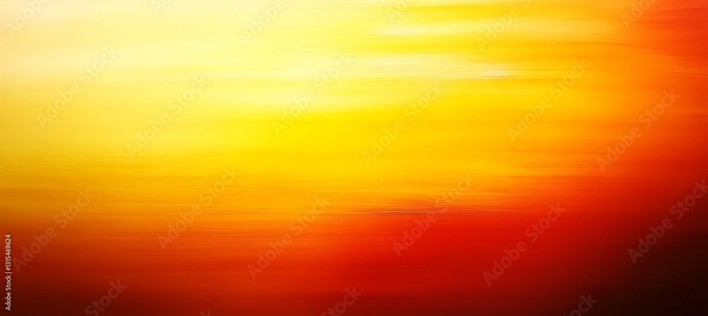 Poster warm gradient background blending yellow and orange with a soft glow for a smooth and dreamy backdro