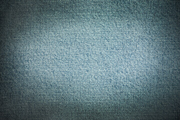 Texture of blue jeans as background, closeup
