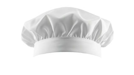 White chef hat, cooking, kitchen, isolated, culinary
