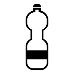 Plastic bottle icon