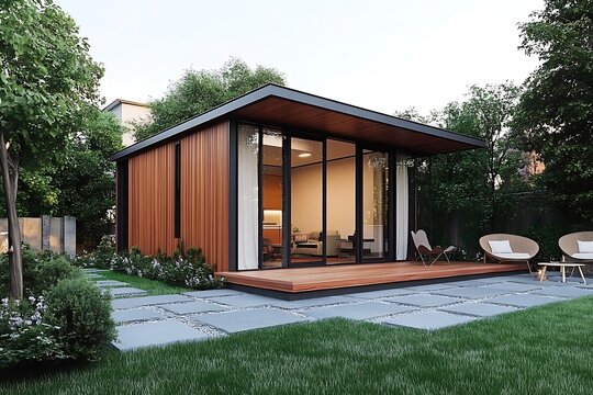 Separate ADU on same lot for extra space  
