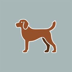 Minimalist dog line art drawing, elegant and stylish continuous line illustration. Perfect for tattoos, logos, home decor, and modern branding.  
