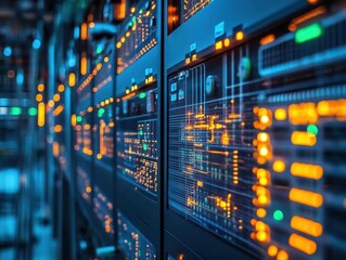 A SCADA system monitoring power generation and distribution in a smart energy grid, Industrial Control Systems, Essential and automated