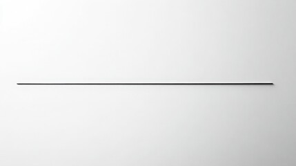 Single horizontal line illustration offers versatile design possibilities