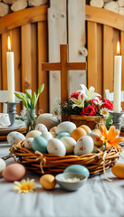 Easter Table Arrangement