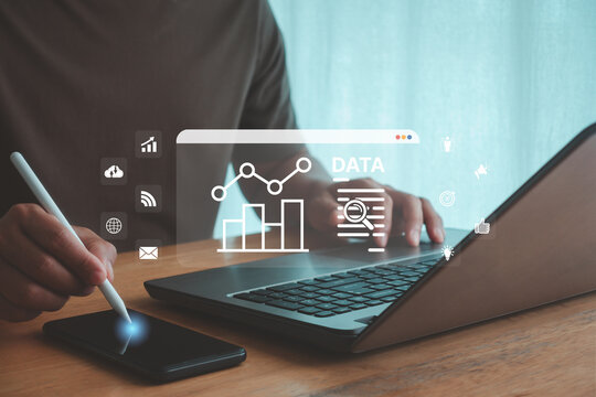 Digital information marketing automation leverages technology and digital platforms to meet customer needs, creating modern and effective experiences. Digital data to enhance marketing activities.