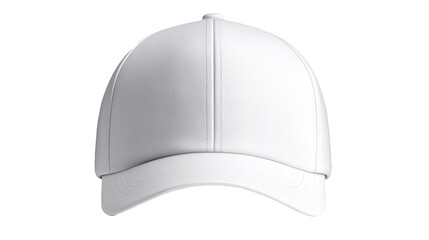 White Baseball Cap Mockup, Studio Shot, Blank, Design