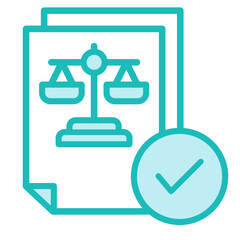 Legal  Icon Element For Design