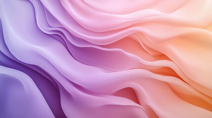 Obraz premium Gentle gradient flowing waves abstract background design for creative use