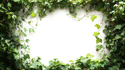 Nature framed by lush green ivy indoor space image natural environment close-up view serenity and growth