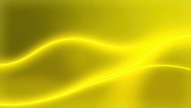 Abstract Gold Waves Background