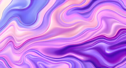 Vivid Colorful Abstract Fluid Artwork