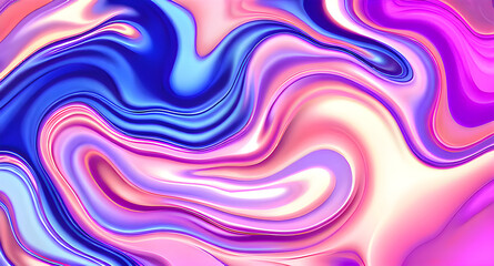 Flowing Liquid Abstract Background