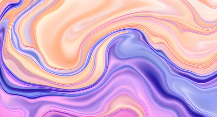 Psychedelic Fluid Swirls and Colors