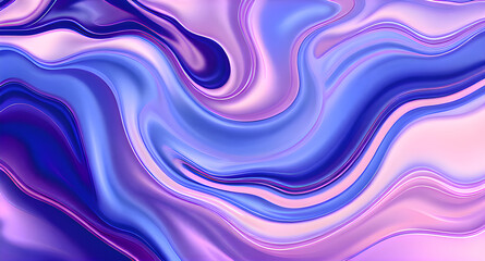 Vibrant Liquid Swirls and Waves